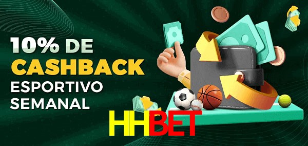 10% de bônus de cashback na HHBET